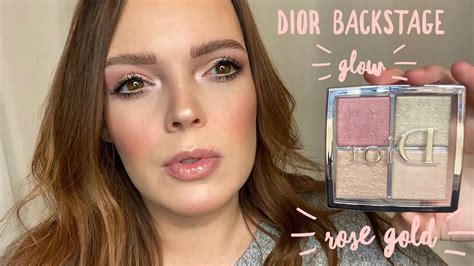 dior rose gold color palette.